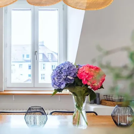 In Mit Dachterrasse // Langstrasse アパート チューリッヒ