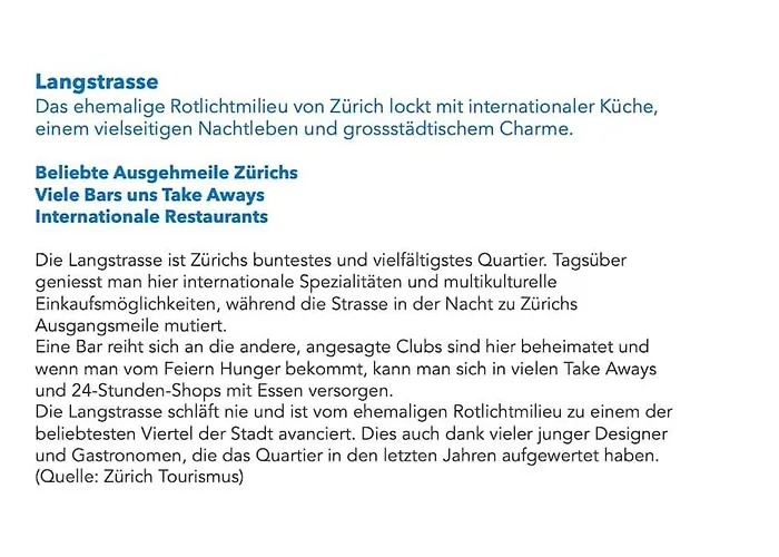 In Mit Dachterrasse // Langstrasse Zurique