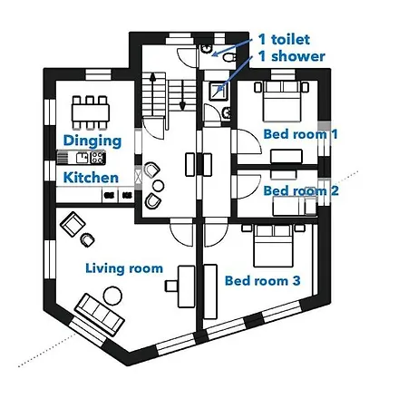 דירה In Mit Dachterrasse // Langstrasse ציריך
